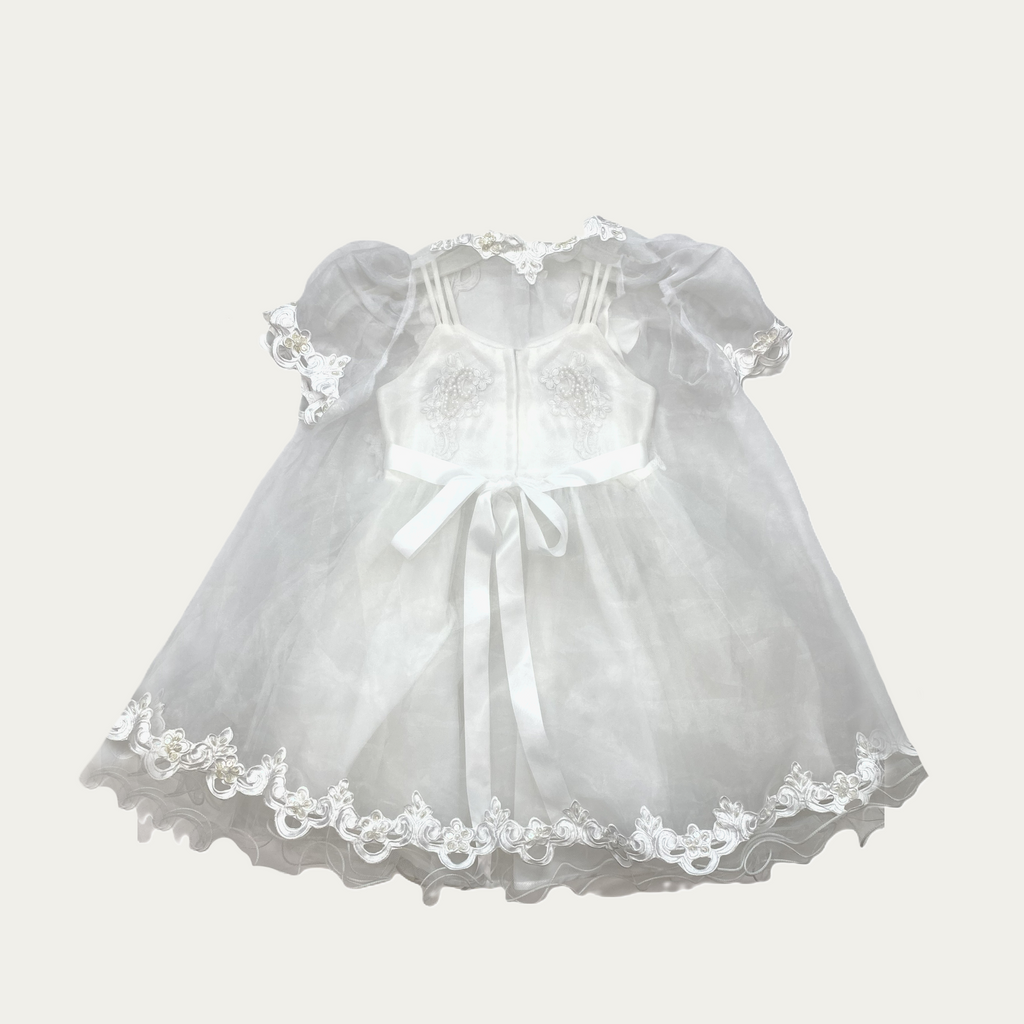 Girl's Arabella Filigree Overcoat Set - B107