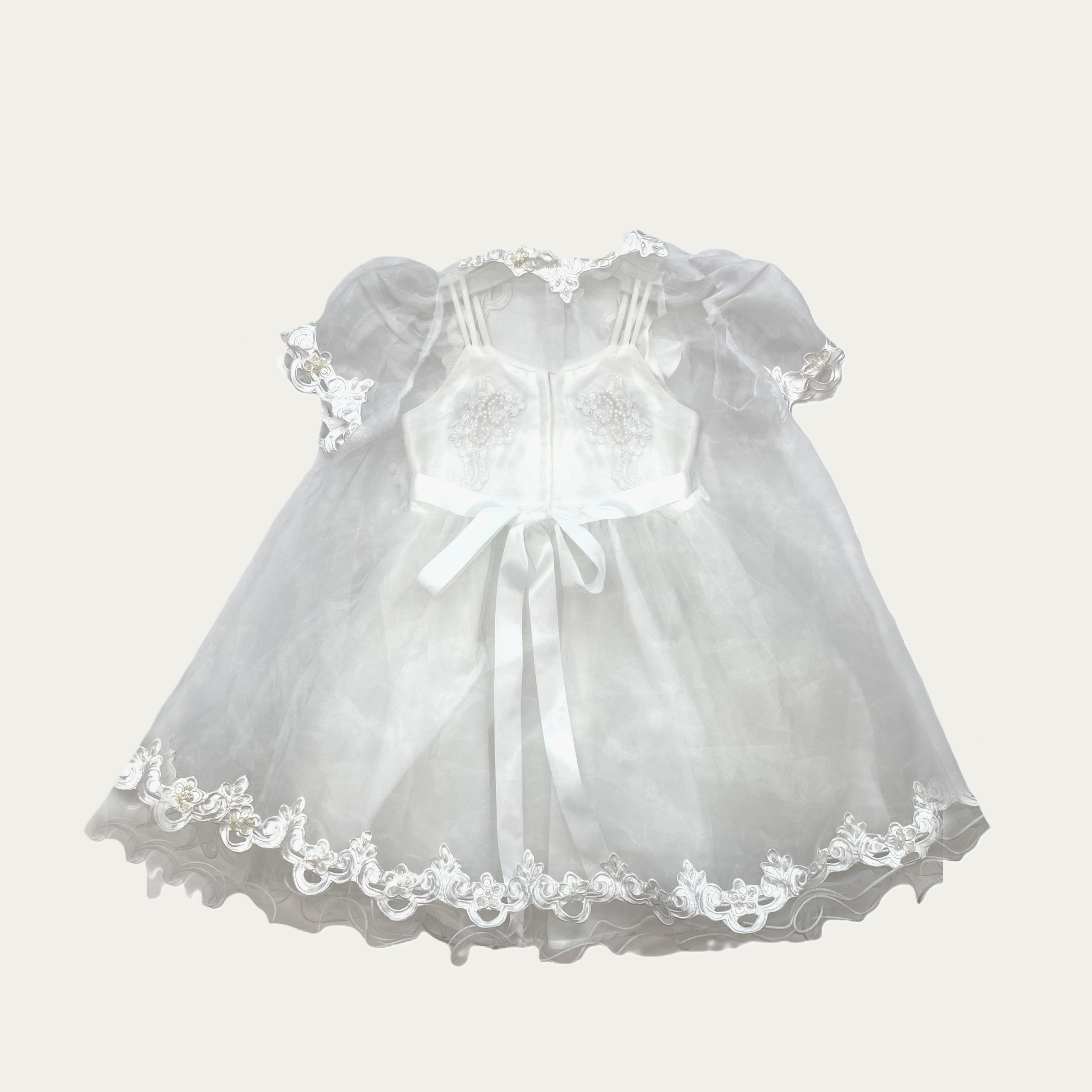 Girl's Arabella Filigree Overcoat Set - B107