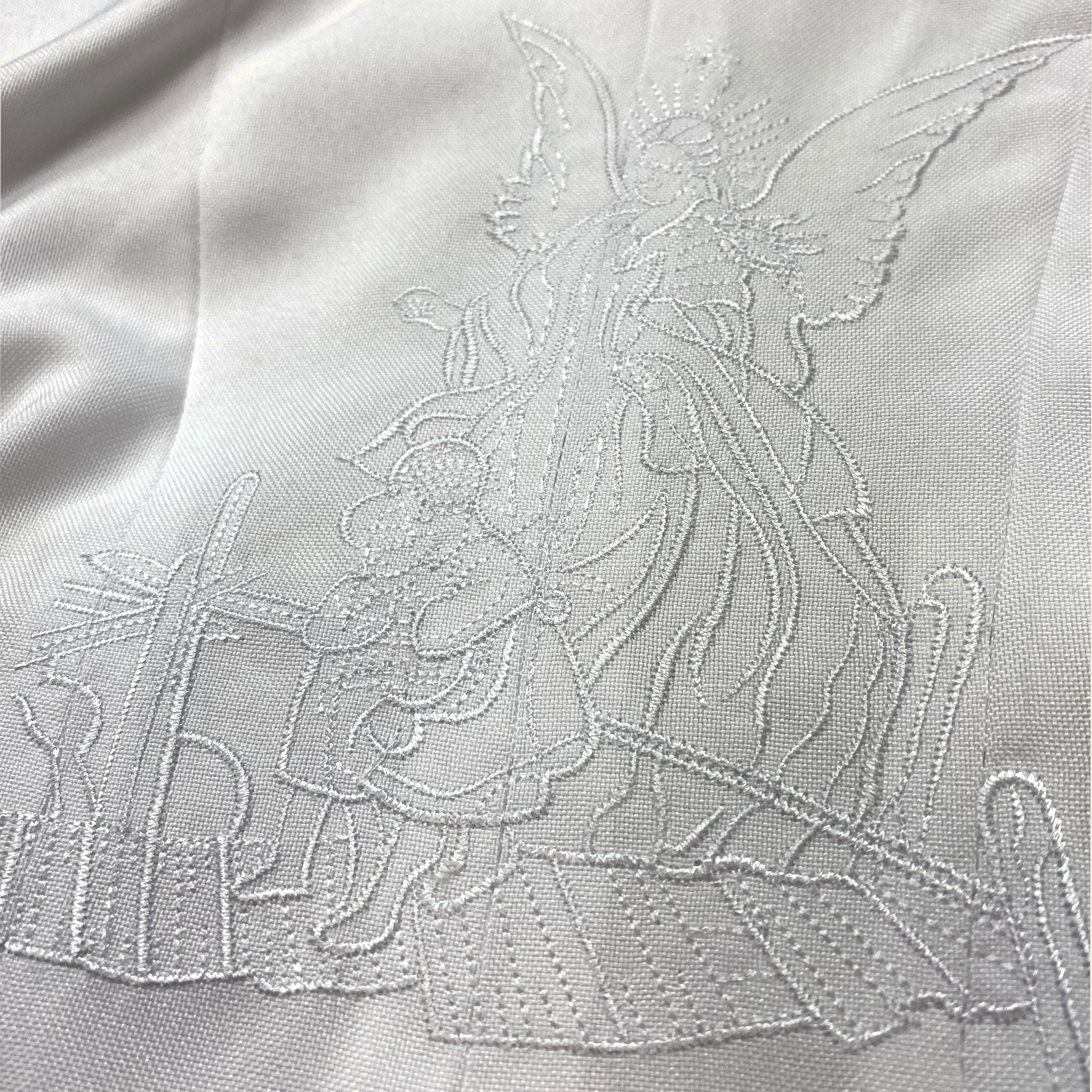 Boy's Silk Baptism Suit with Stole - 156