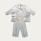 Boy's Silk Baptism Suit with Stole - 156