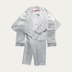 Boy's Silk Baptism Suit with Stole - 156