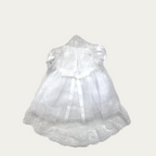 Girl's Madeleine Lace Christening Set with Bonnet - 3906