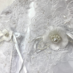 Girl's Madeleine Lace Christening Set with Bonnet - 3906