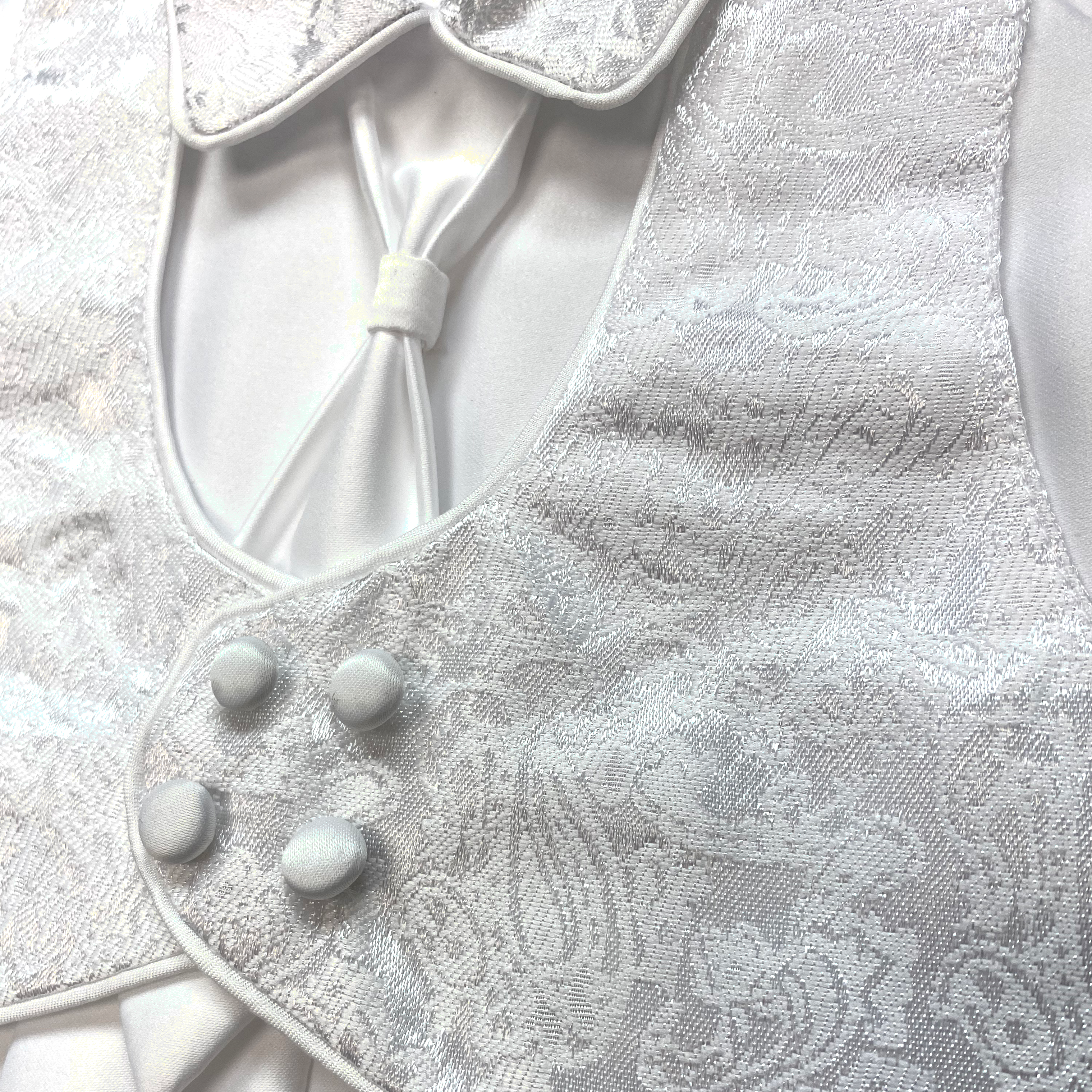 Boy's Paisley Vest Romper Set - 503