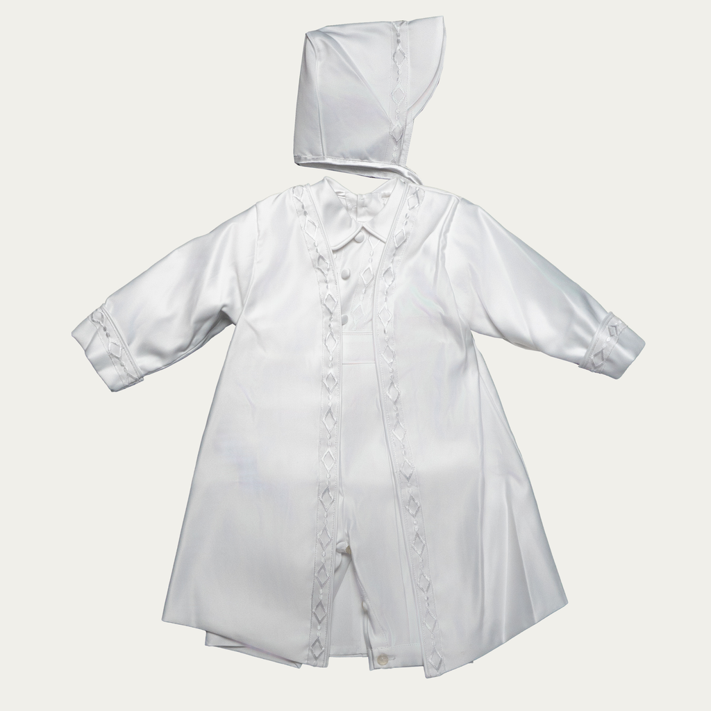 Boy's Seraphina Long-Sleeve Christening Set - 504