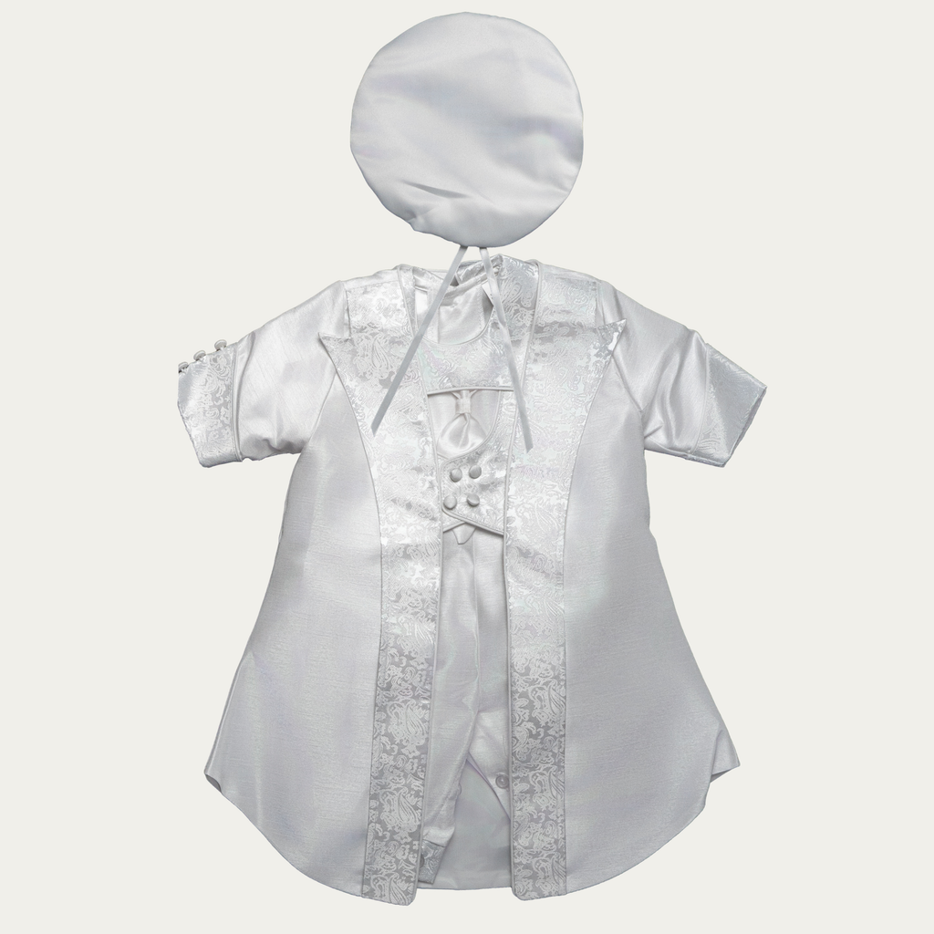 Boy's Brocade Ensemble Christening Set - 505