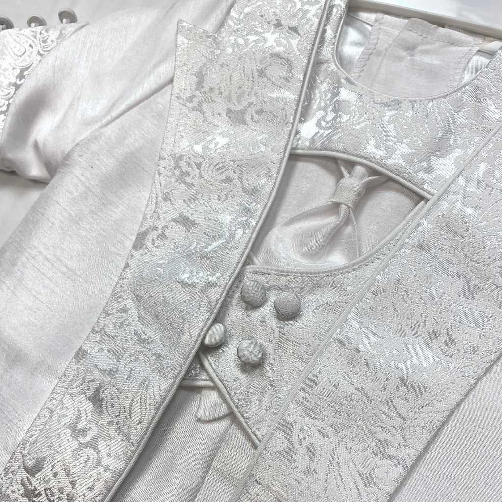 Boy's Brocade Ensemble Christening Set - 505