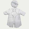 Boy's Alabaster Heirloom Romper Set - 510