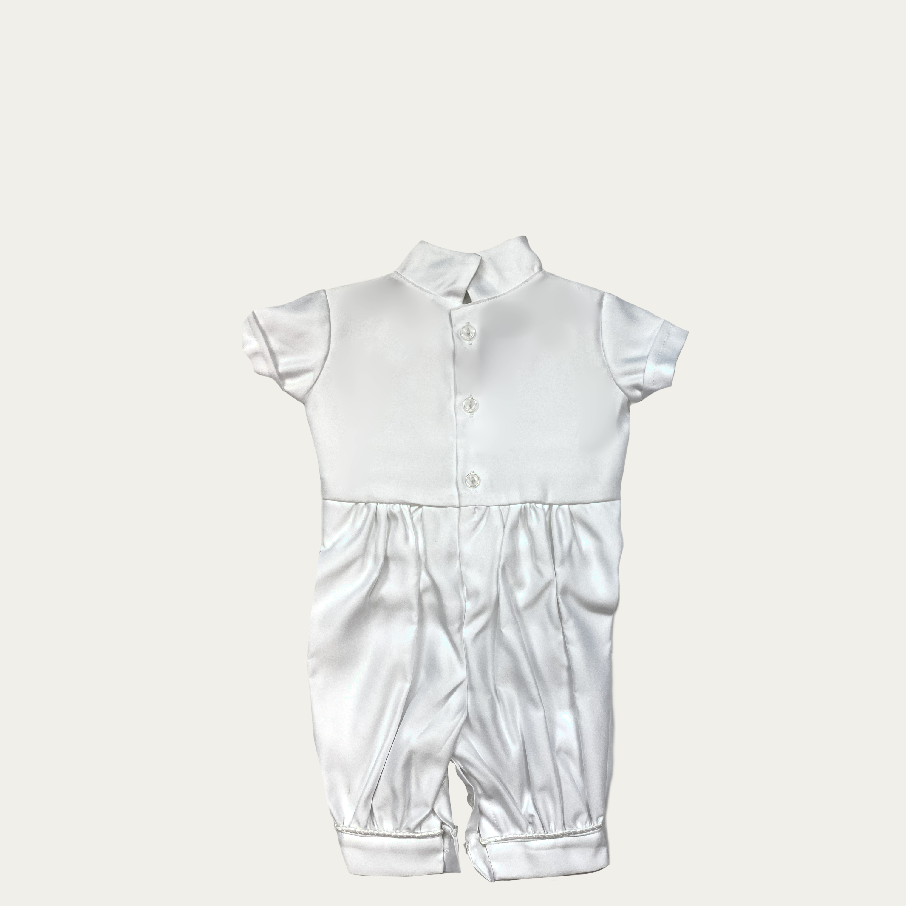 Boy's Minimalist Romper Christening Set - 512