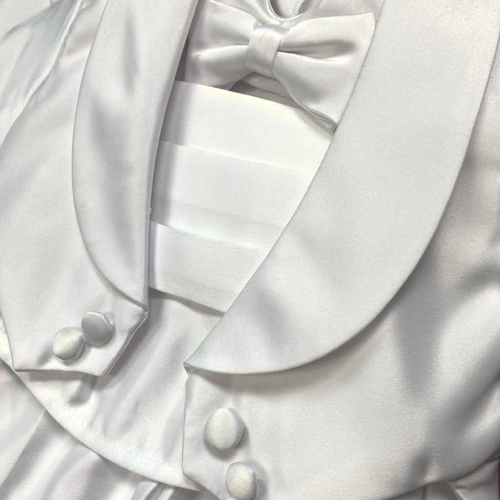 Boy's Shawl Lapel Tuxedo Christening Set - 5157