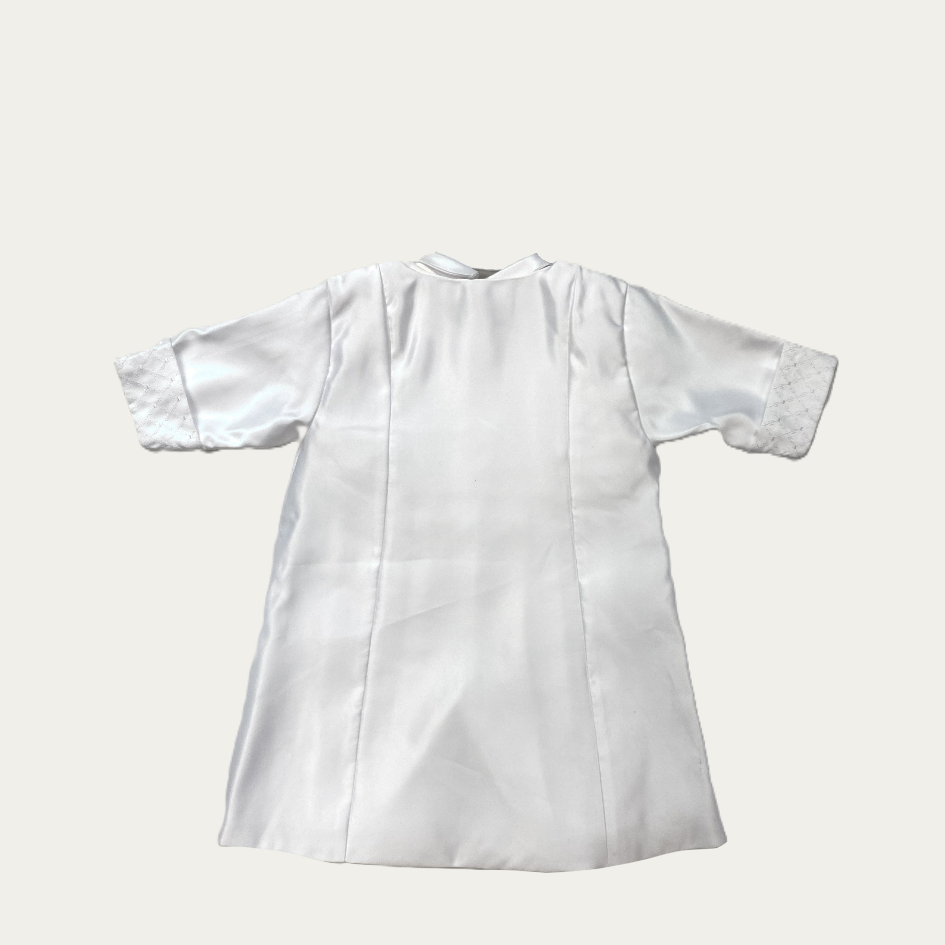 Boy's Classic Satin Overcoat Christening Set - 521