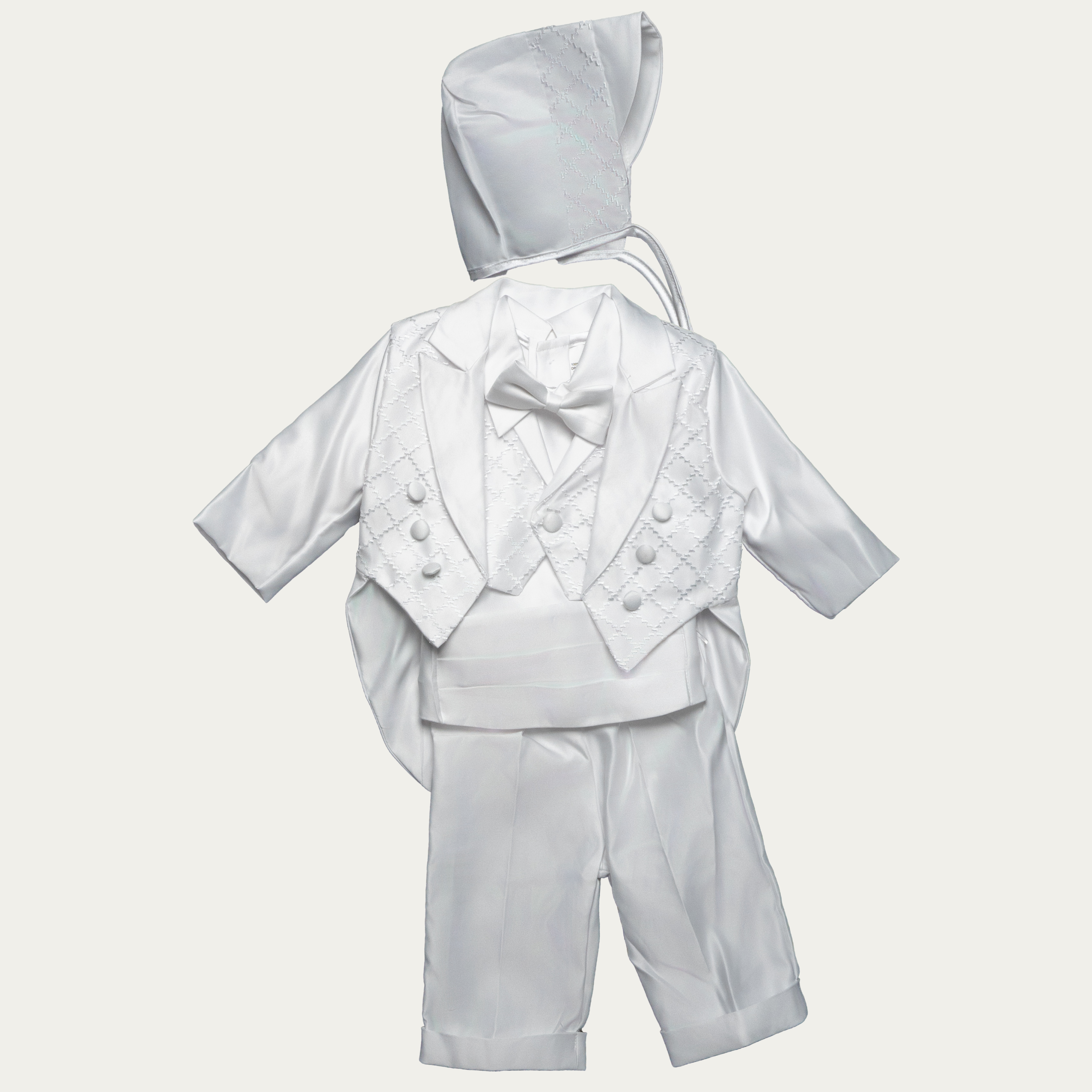 Boy's Tailored Baptism Suit Christening Set - 5832