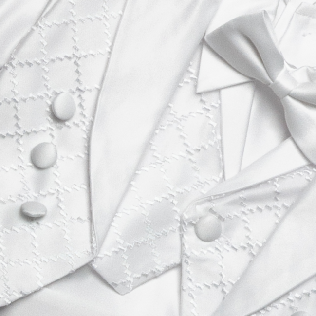 Boy's Tailored Baptism Suit Christening Set - 5832